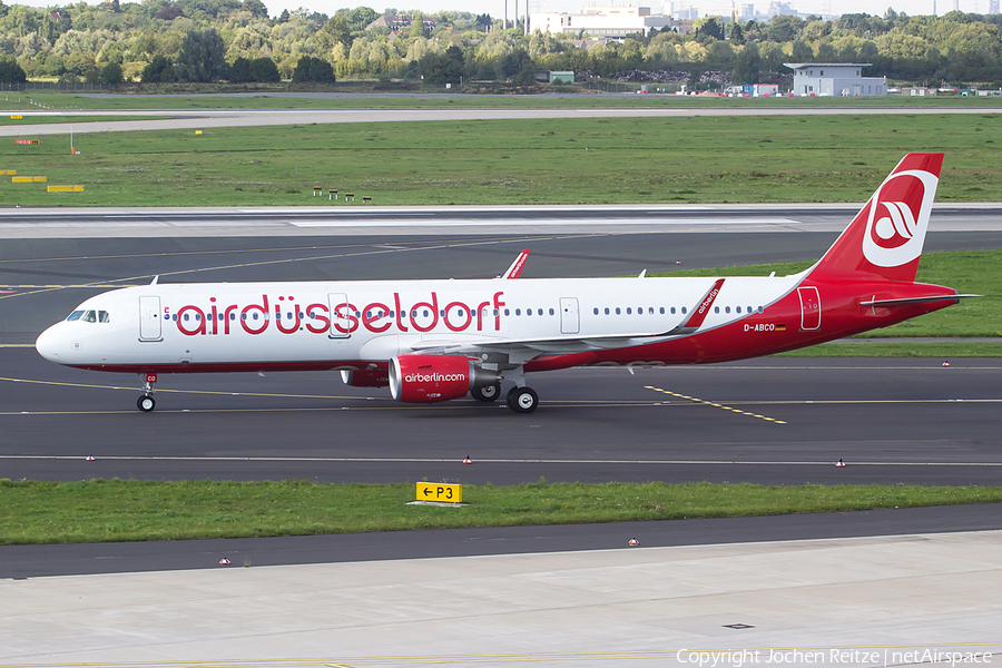 Air Berlin Airbus A321-211 (D-ABCO) | Photo 85479