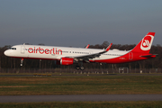 Air Berlin Airbus A321-211 (D-ABCO) at  Hamburg - Fuhlsbuettel (Helmut Schmidt), Germany