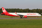 Air Berlin Airbus A321-211 (D-ABCO) at  Hamburg - Fuhlsbuettel (Helmut Schmidt), Germany