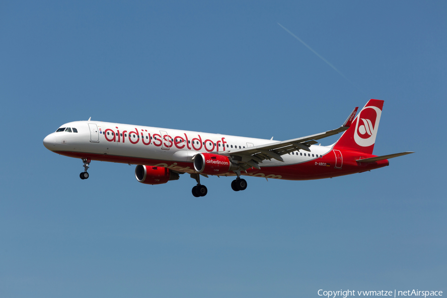 Air Berlin Airbus A321-211 (D-ABCO) | Photo 293070