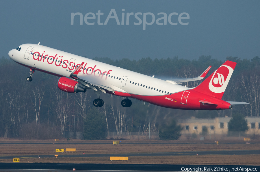 Air Berlin Airbus A321-211 (D-ABCO) | Photo 101326