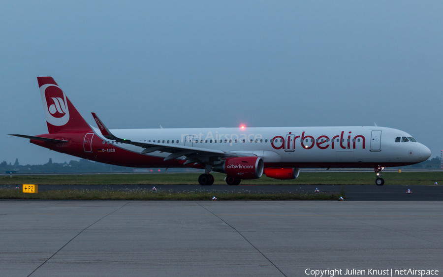 Air Berlin Airbus A321-211 (D-ABCQ) | Photo 116555