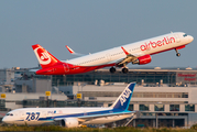 Air Berlin Airbus A321-211 (D-ABCQ) at  Dusseldorf - International, Germany