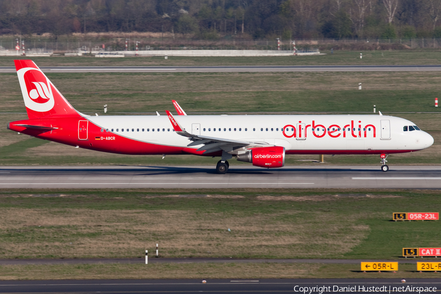 Air Berlin Airbus A321-211 (D-ABCR) | Photo 474530