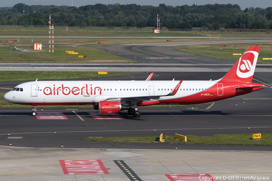 Air Berlin Airbus A321-211 (D-ABCR) | Photo 604394