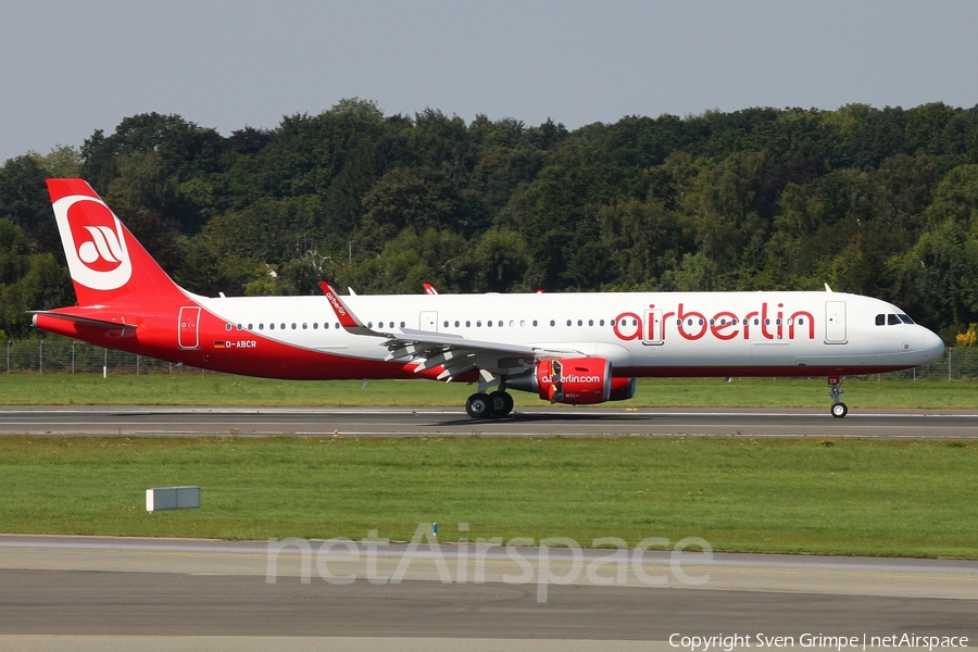 Air Berlin Airbus A321-211 (D-ABCR) | Photo 84143