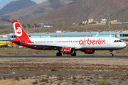 Air Berlin Airbus A321-211 (D-ABCR) at  Tenerife Sur - Reina Sofia, Spain