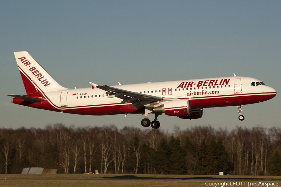 Air Berlin Airbus A320-214 (D-ABDB) | Photo 195871