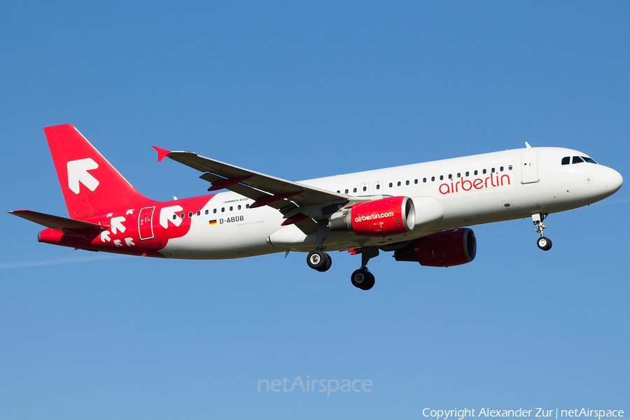 Air Berlin Airbus A320-214 (D-ABDB) | Photo 393067