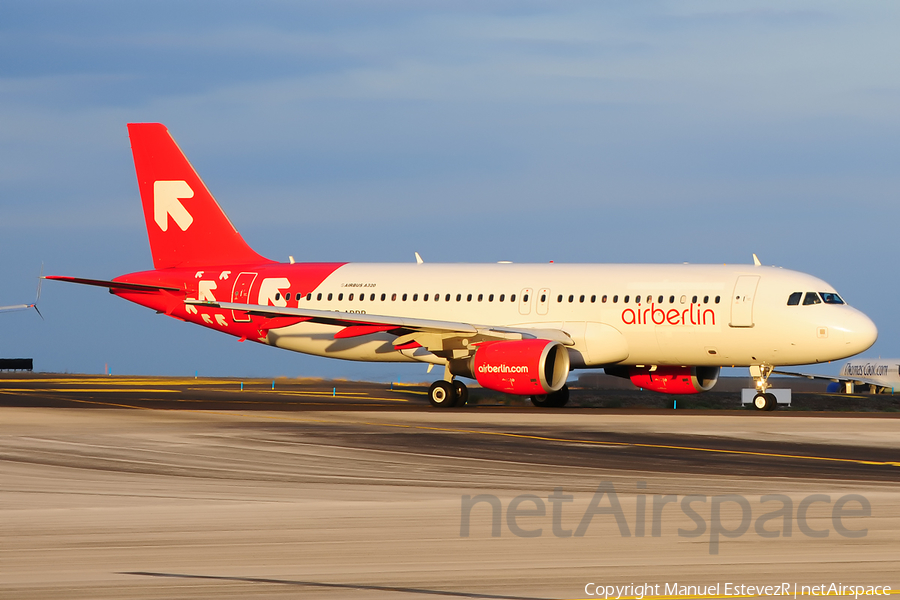 Air Berlin Airbus A320-214 (D-ABDB) | Photo 269825