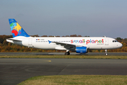 Small Planet Airlines Airbus A320-214 (D-ABDB) at  Paderborn - Lippstadt (Heinz Nixdorf), Germany