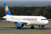 Small Planet Airlines Airbus A320-214 (D-ABDB) at  Paderborn - Lippstadt (Heinz Nixdorf), Germany