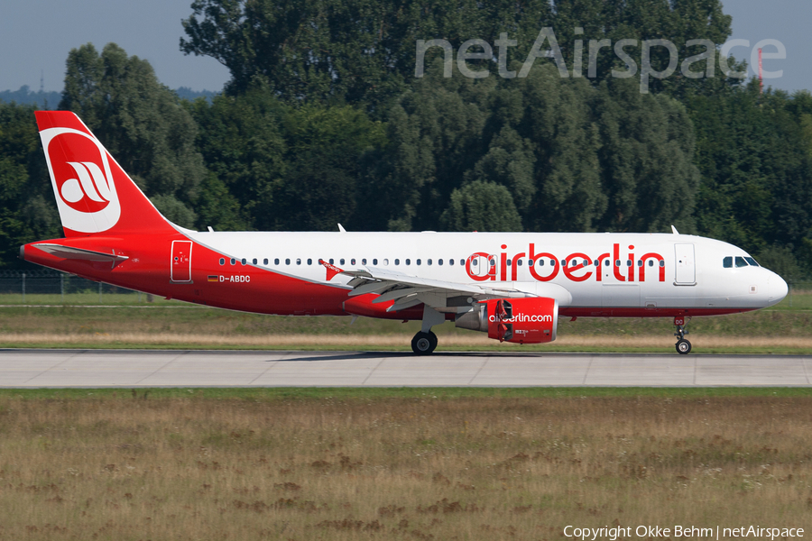 Air Berlin Airbus A320-214 (D-ABDC) | Photo 70824