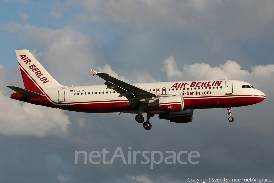 Air Berlin Airbus A320-214 (D-ABDD) | Photo 15490