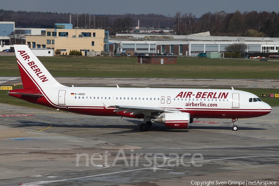 Air Berlin Airbus A320-214 (D-ABDE) | Photo 33066