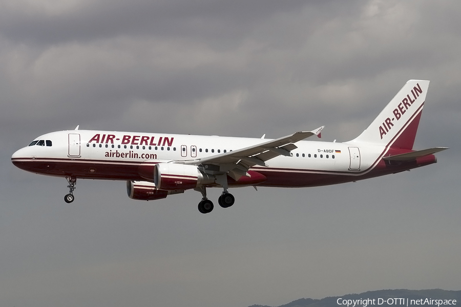 Air Berlin Airbus A320-214 (D-ABDF) | Photo 164329