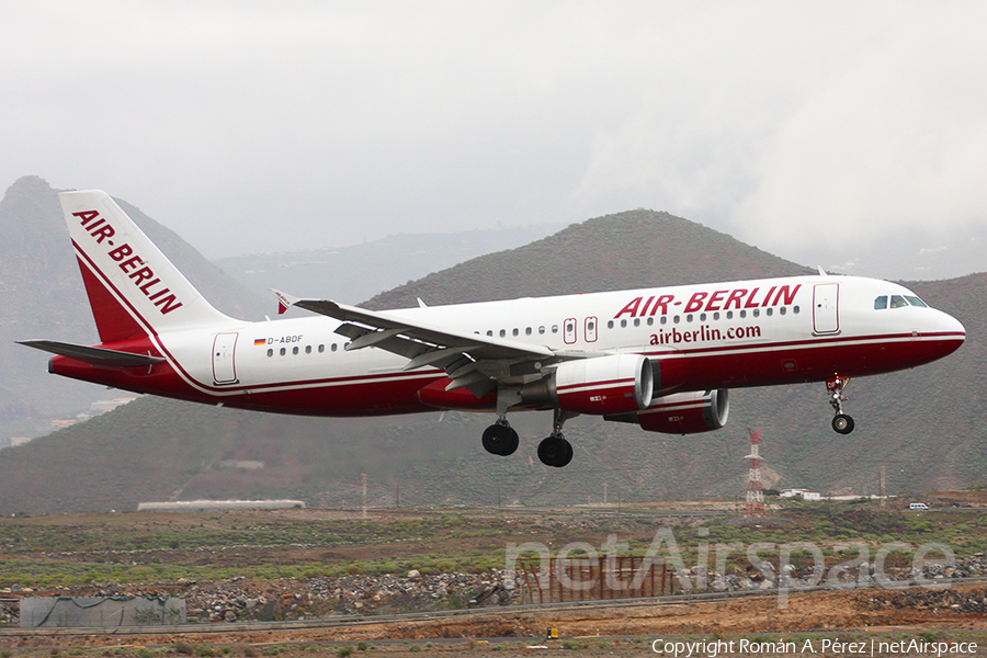 Air Berlin Airbus A320-214 (D-ABDF) | Photo 282212