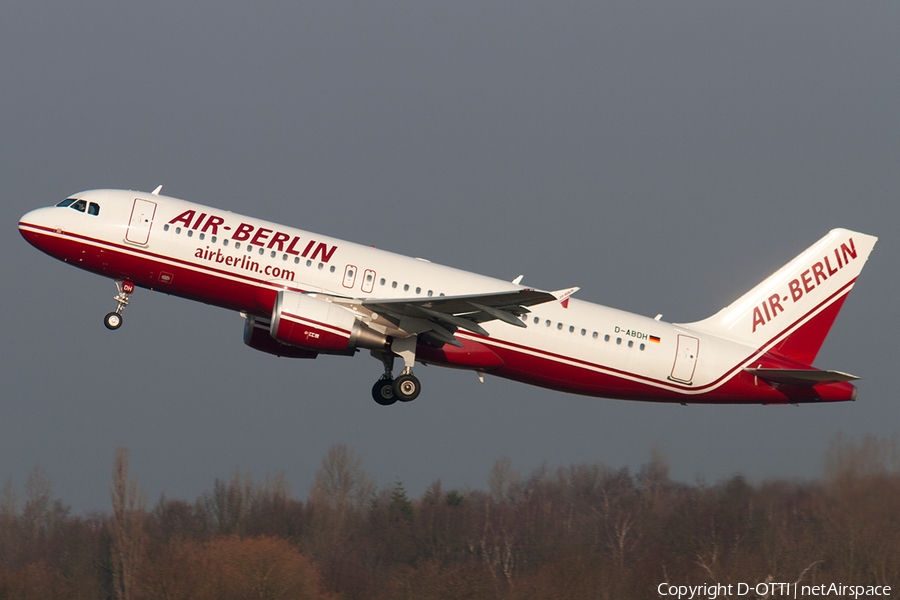 Air Berlin Airbus A320-214 (D-ABDH) | Photo 193008