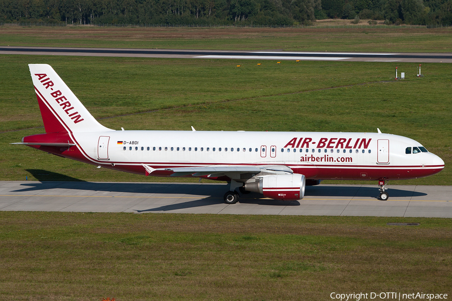 Air Berlin Airbus A320-214 (D-ABDI) | Photo 209432