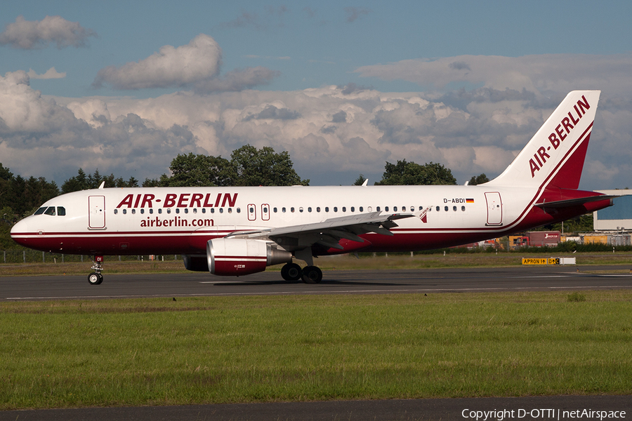 Air Berlin Airbus A320-214 (D-ABDI) | Photo 201686