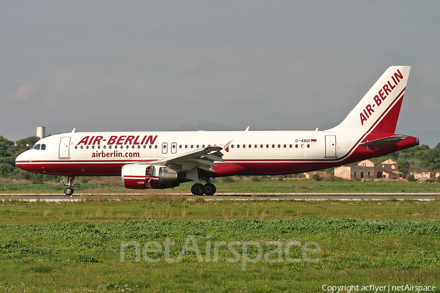 Air Berlin Airbus A320-214 (D-ABDI) | Photo 161102