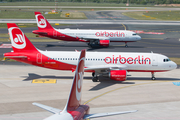 Air Berlin Airbus A320-214 (D-ABDK) at  Dusseldorf - International, Germany