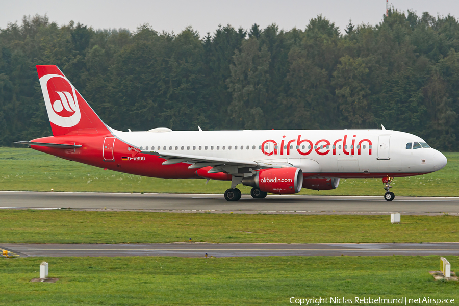 Air Berlin Airbus A320-214 (D-ABDO) | Photo 423402