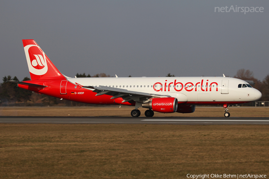 Air Berlin Airbus A320-214 (D-ABDP) | Photo 52124