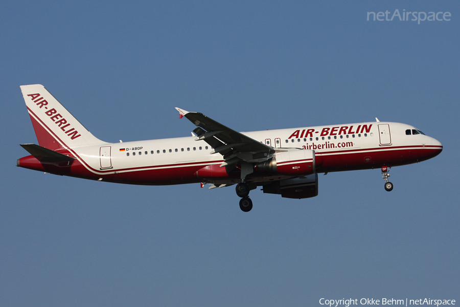 Air Berlin Airbus A320-214 (D-ABDP) | Photo 52908