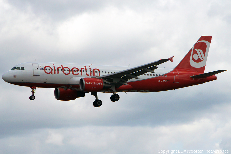 Air Berlin Airbus A320-214 (D-ABDP) | Photo 293190