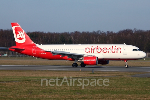 Air Berlin Airbus A320-214 (D-ABDP) at  Hamburg - Fuhlsbuettel (Helmut Schmidt), Germany