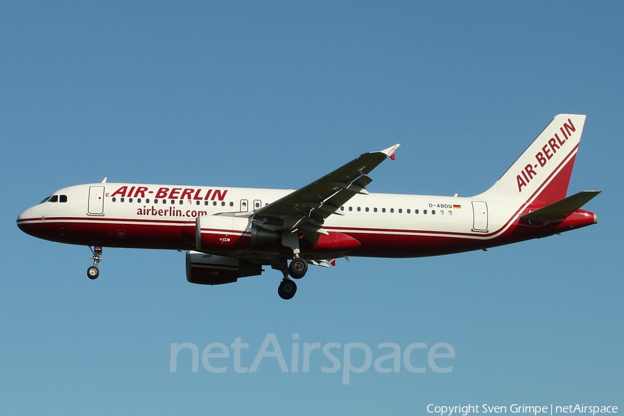 Air Berlin Airbus A320-214 (D-ABDQ) | Photo 32707