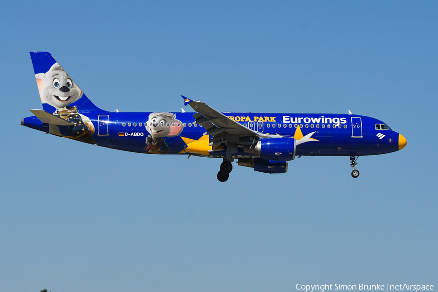 Eurowings Airbus A320-214 (D-ABDQ) | Photo 521229
