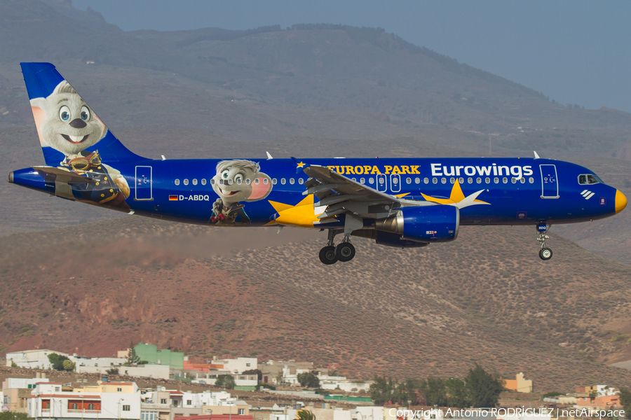 Eurowings Airbus A320-214 (D-ABDQ) | Photo 356527