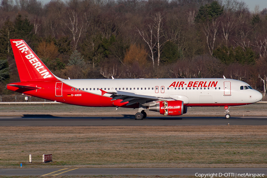 Air Berlin Airbus A320-214 (D-ABDR) | Photo 240993