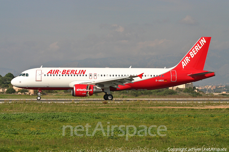 Air Berlin Airbus A320-214 (D-ABDS) | Photo 161093