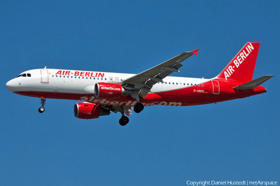 Air Berlin Airbus A320-214 (D-ABDS) | Photo 549783