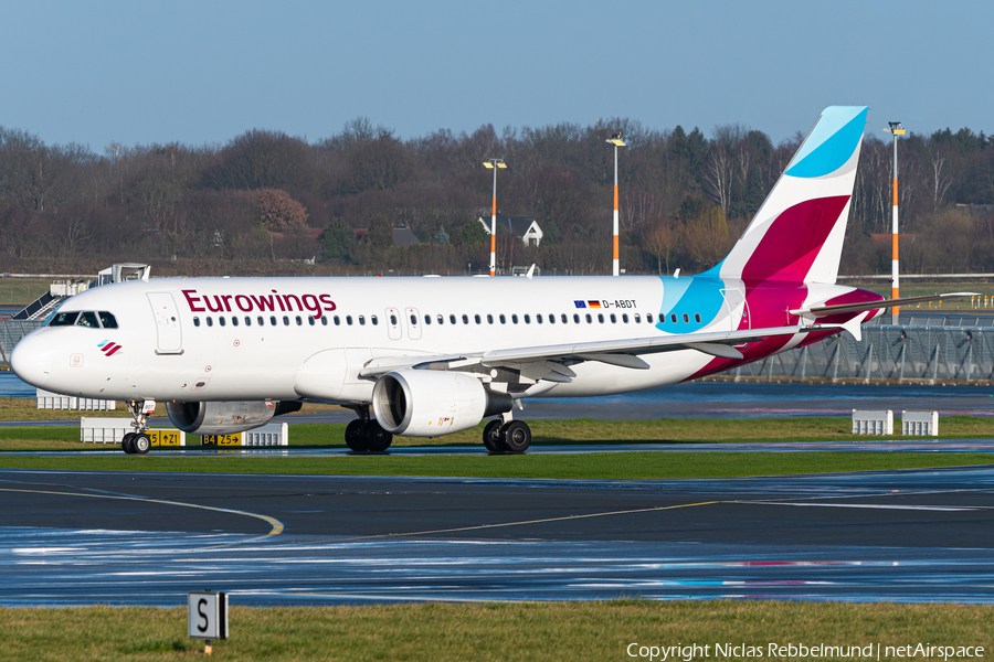 Eurowings Airbus A320-214 (D-ABDT) | Photo 368411