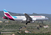 Eurowings Airbus A320-214 (D-ABDT) at  La Palma (Santa Cruz de La Palma), Spain
