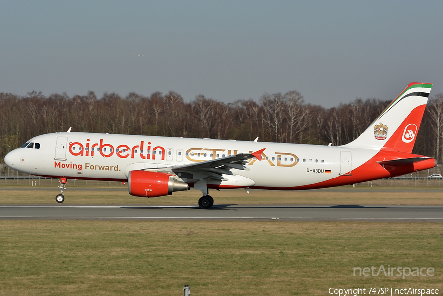 Air Berlin Airbus A320-214 (D-ABDU) | Photo 46880