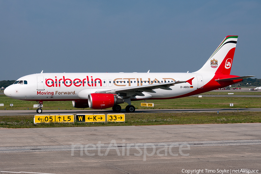 Air Berlin Airbus A320-214 (D-ABDU) | Photo 55505