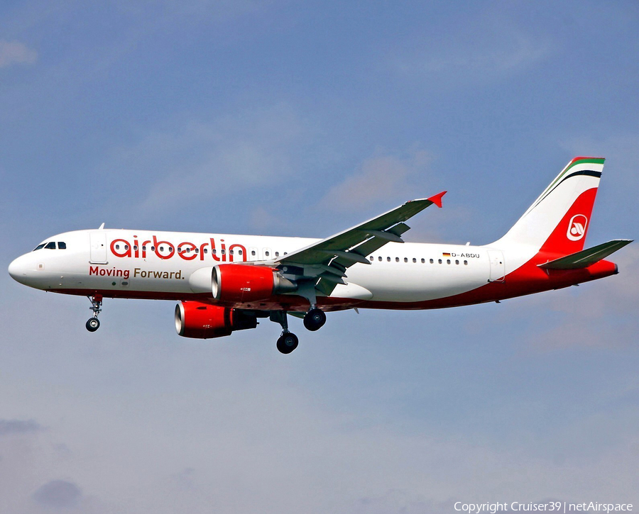 Air Berlin Airbus A320-214 (D-ABDU) | Photo 300755