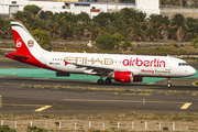 Air Berlin Airbus A320-214 (D-ABDU) at  Gran Canaria, Spain