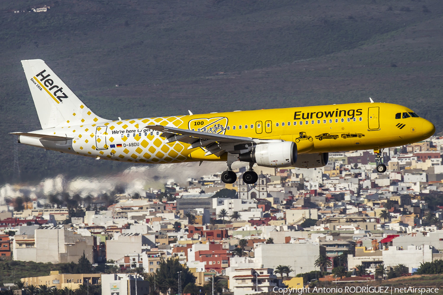 Eurowings Airbus A320-214 (D-ABDU) | Photo 363991