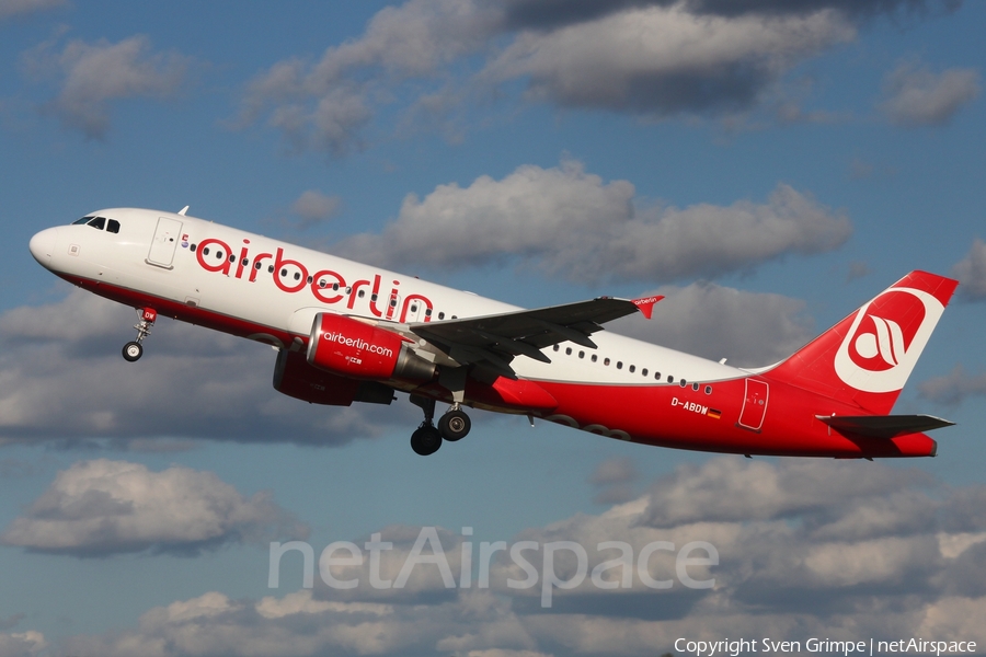 Air Berlin Airbus A320-214 (D-ABDW) | Photo 433288