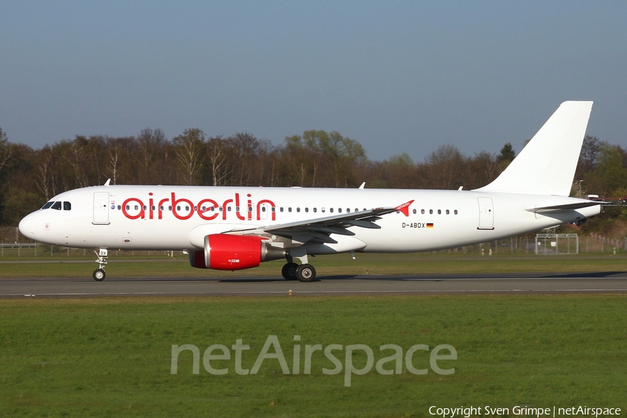 Air Berlin Airbus A320-214 (D-ABDX) | Photo 154893