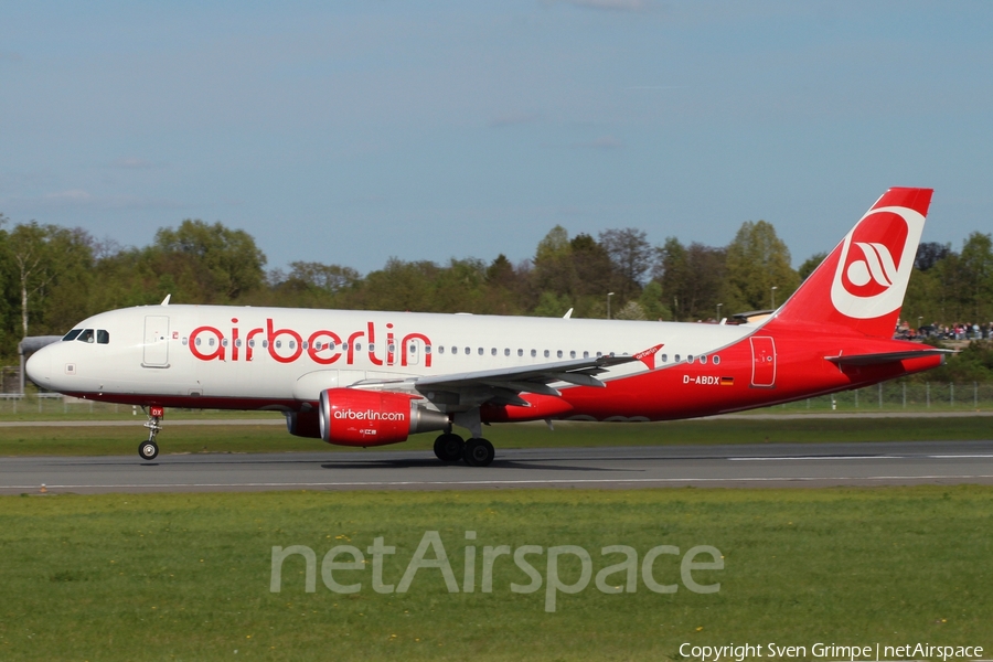 Air Berlin Airbus A320-214 (D-ABDX) | Photo 434608