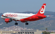 Air Berlin Airbus A320-214 (D-ABDY) at  Barcelona - El Prat, Spain