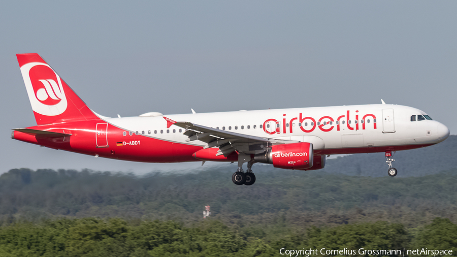 Air Berlin Airbus A320-214 (D-ABDY) | Photo 439066