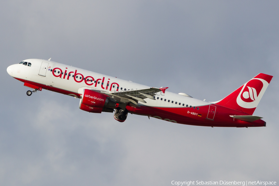 Air Berlin Airbus A320-214 (D-ABDY) | Photo 199184